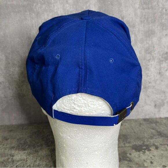 VTG Lafayette Wire Production Inc Blue Adjustable Strapback Hat OS - Picture 5 of 12
